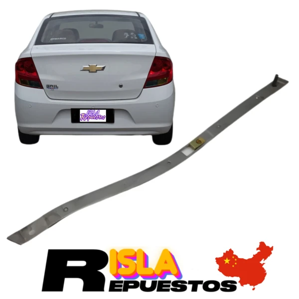 Mensula Guia Parachoque Para Chevrolet Sail 2010 2016 1.4